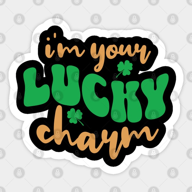 I'm Your Lucky Charm St. Patrick's Day Sticker by Cheri Carlisa Designs